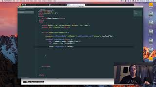 Javascript File Requester and Text Reader Sample