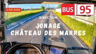 [CAB RIDE] Ligne 95 du réseau TCL direction Jonage Château des Marres