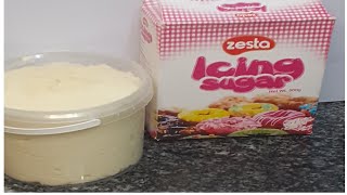 Icing Sugar Rahisi Sanaicing Butter Cream