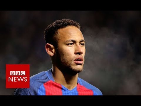 Neymar Discussing A World Record Transfer Deal To PSG- BBC News - YouTube