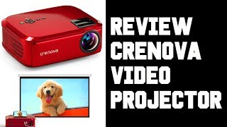 Crenova 1080p Video Projector Review - Native 1080p 5500 Lux HDMI 200\