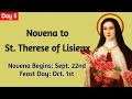 NOVENA TO ST. THERESE OF LISIEUX | DAY 5