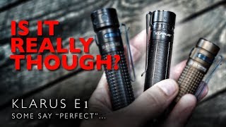 🔦 Klarus E1 vs. Olight