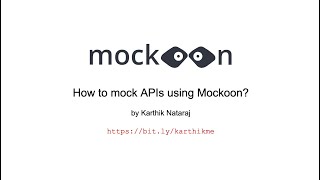 How to mock APIs using Mockoon?