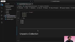 Learn how to assign multiple Values in Python Programming | codewithvaibhav