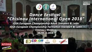 IDSA European Championship Formation, Chisinau Open 2018