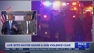 Adams, new gun violence czar detail plan for safer city streets