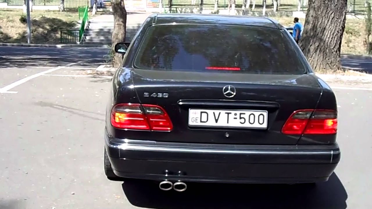 W210 E430 Sound The Beast Vol 1 Youtube