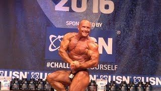 Michael Hehir - Masters Over 40 - NABBA England 2016