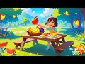 LET'S EAT FRUITS | @RINZER KIDS Nursery Rhymes & Kids