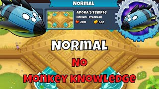 Vortex Normal || Guide || No Monkey Knowledge || Adoras Temple - BTD6