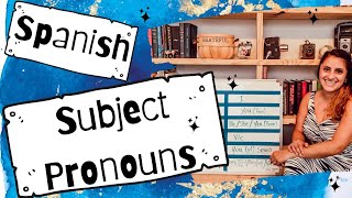 Subject pronouns in Spanish   - Beginning Spanish - Learn Spanish with Teacher Catalina