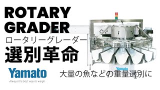 思わず見入ってしまう！「こうやって選別していたのか！！」とわかる鮎とサンマの重量選別作業動画【ニッポンの機械】魚を傷めず、適切な重量選別が行えるロータリーグレーダー。GRADING MACHINE