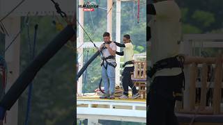 Himalayan Bungy Rishikesh #bungee #bungeejumping #jumping #adventure #trending #viral #bungy #shorts