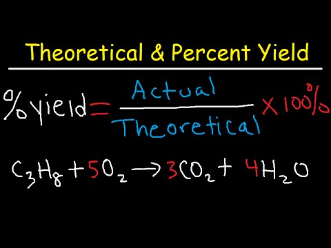 How To Calculate Theoretical Yield and Percent Yield How To Calculate Theoretical Yield and Percent Yield