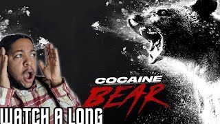 Cocaine Bear Watch A Long | Reaction | Movie Commentary | Review