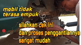 Cara mengganti shockbrecker depan mobil PANTHER dengan mudah