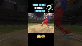 😱🤯Will Jacks Dominate Bumrah in Real Cricket 24 ? | MI vs RCB in rc24 IPL 2024 #shorts #rc24
