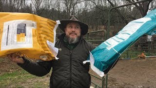 What to do with all your empty feed bags!