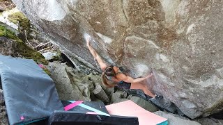 Alex Puccio Climbs Bomb is the Explosion 7C+/8A