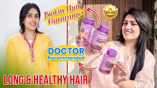 Biotin Gummies For Long \u0026 Healthy Hair | Dr Recommended Hair Supplements