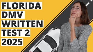 Florida DMV Written Test 2 2025 (60 Questions with Explained Answers)