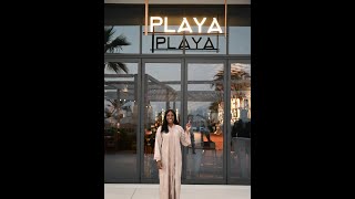 Playa restaurant review: Miami Beach vibes in Dubai #shorts