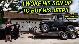 Saving a Jeep CJ8 Scrambler + The ULTIMATE Hamburger in Dallas, Texas!!