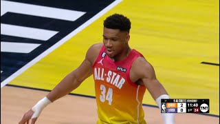 Giannis Checks Out After First All-Star Game Bucket