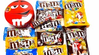 New M&M's Collection Candy Unboxing - Which M&M's are the best? ❤❤❤