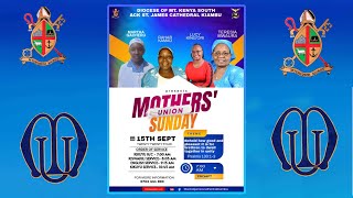 MOTHERS UNION SUNDAY - Kikuyu Service