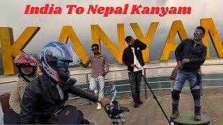 India to Nepal Kanyam  Ride Super Meteor 650 se insta 360 Shorts