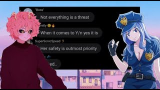 Mha x Y/n // Y/n as a Security Guard