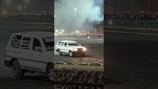 Liwa 2025 vehicle drifting Abu Dhabi, UAE