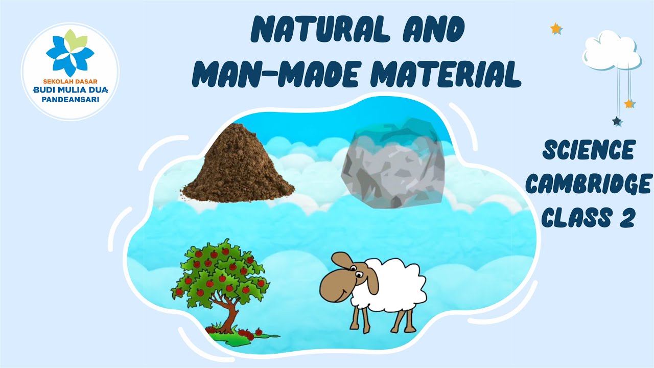 NATURAL AND MAN-MADE MATERIALS - Science Cambridge Grade 2 SD Budi ...