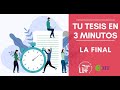 [Promo] Fase Final del Concurso Tesis en 3 Minutos