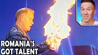 Magician REACTS to Professional REGURGITATOR Stevie Starr on Romania's Got Talent 2019