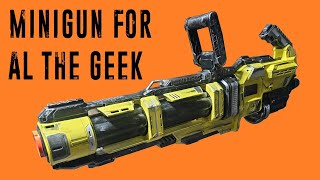 End of the Year Build 2024 - A Minigun for Al the Geek