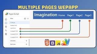 📰How to Build a Dynamic Web App with Google Apps Script | Navigation \u0026 Multiple Pages Tutorial