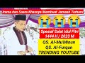 Spesial Salat Idul Fitri 1444/2023, Ustadz Muhammadong, Irama dan Suaranya Bikin Jamaah Terharu 😭😭😭