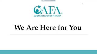 AFA is Here for You!