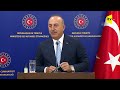 Çavuşoğlu “gürcüstan və azərbaycanla regionu dəyişən bir çox layihələri həyata keçirmişik”