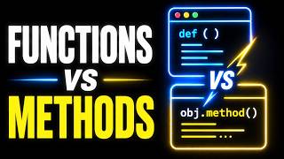 🆚 FUNCTIONS vs METHODS in PYTHON (Network Automation Example)
