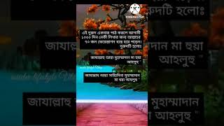 আগামী ১০০০ দিন নেকী লেখার জন্য আল্লাহর ৭০ জন ফেরেস্তাগন ব্যস্ত হয়ে পড়েন এই দরূদ একবার পাঠ করলে।