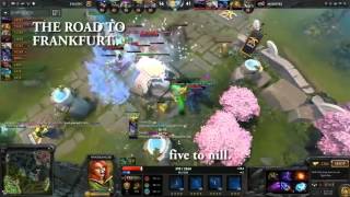 Dota2 Pinoy Commentators At Its Finest! HD!! Cheer Up for Mineski!!