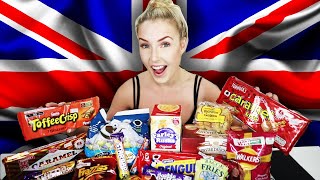 AUSTRALIAN Tries BRITISH Snacks!