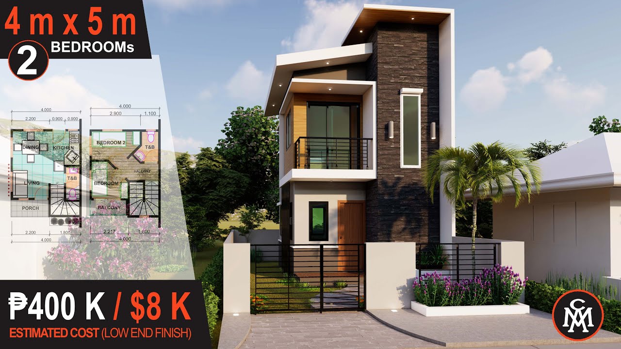 Simple Low Budget Filipino Low Cost 2 Storey House Design - Zen House ...