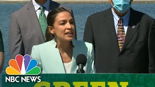 AOC Reintroduces Green New Deal: ‘Our Movement Towards A Sustainable Future’ | NBC News NOW