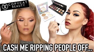 TESTING BHAD BHABIE'S MAKEUP | COPYCAT BEAUTY FIRST IMPRESSIONS