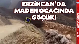 Erzincan'da Altın Madeninde Göçük! İşçiler Tonlarca Toprağın Altında Kaldı